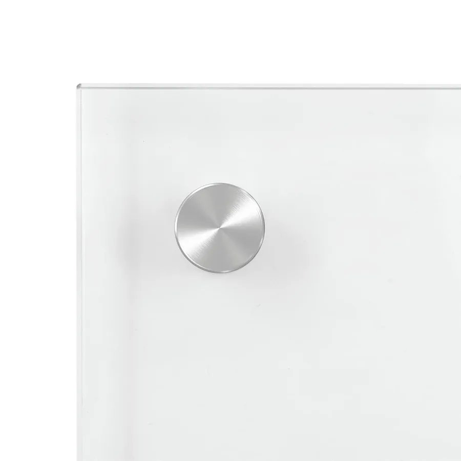 Dosserets de cuisine 2 pcs transparent 70x60 cm verre trempé - 8
