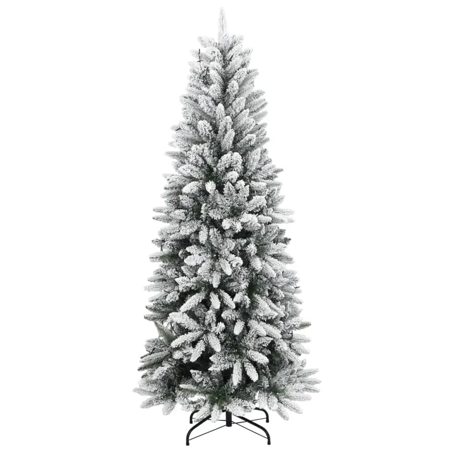 Sapin de Noël artificiel 300 LED et neige floquée 210 cm - 3
