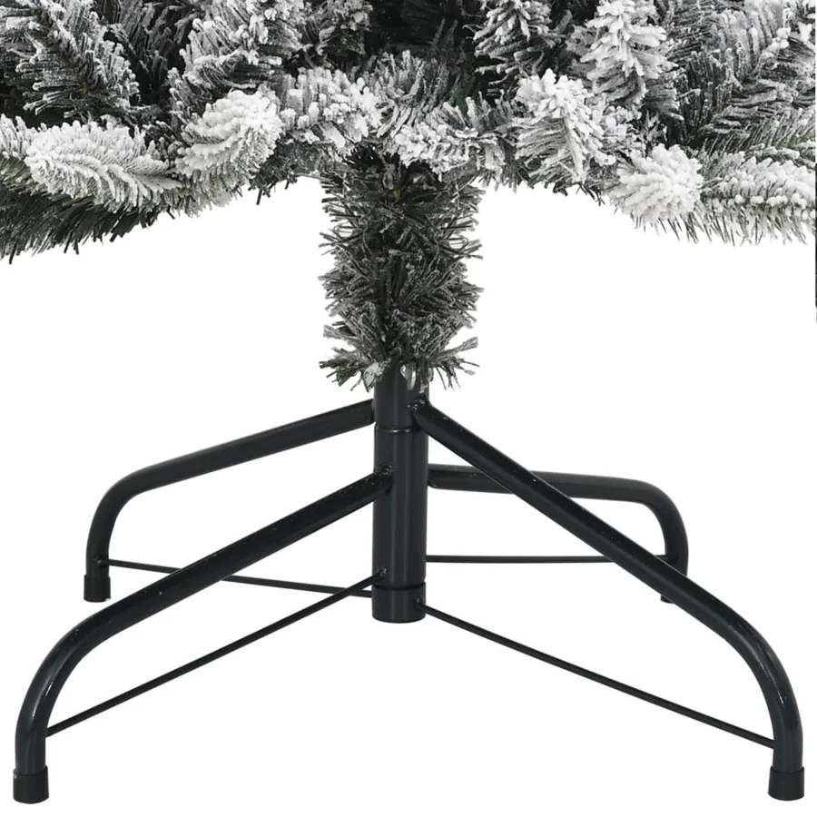 Sapin de Noël artificiel 300 LED et neige floquée 210 cm - 8