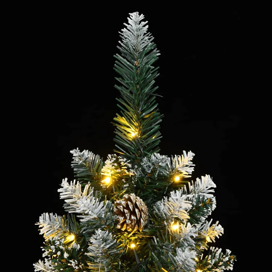 Sapin de Noël artificiel mince 150 LED 150 cm - 11