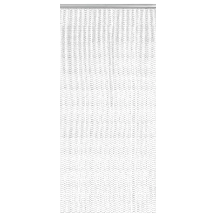Moustiquaire de porte à chaîne 100x226 cm aluminium - 2