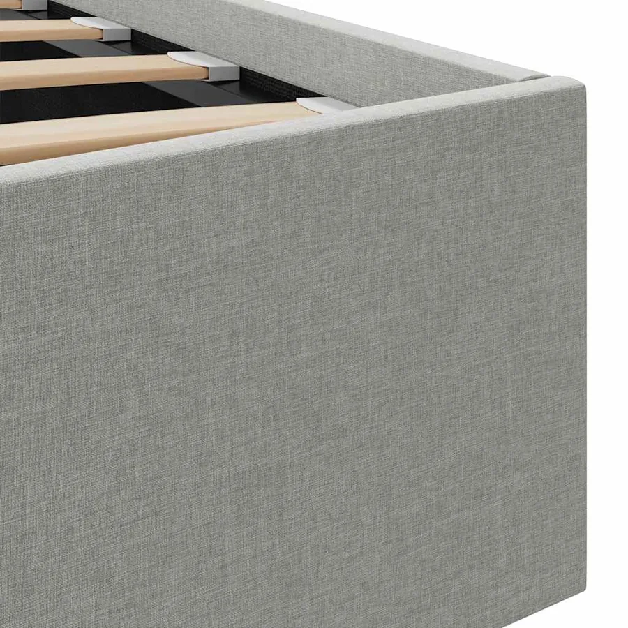 Cadre de lit à rangement hydraulique sans matelas 160x200 cm - 9