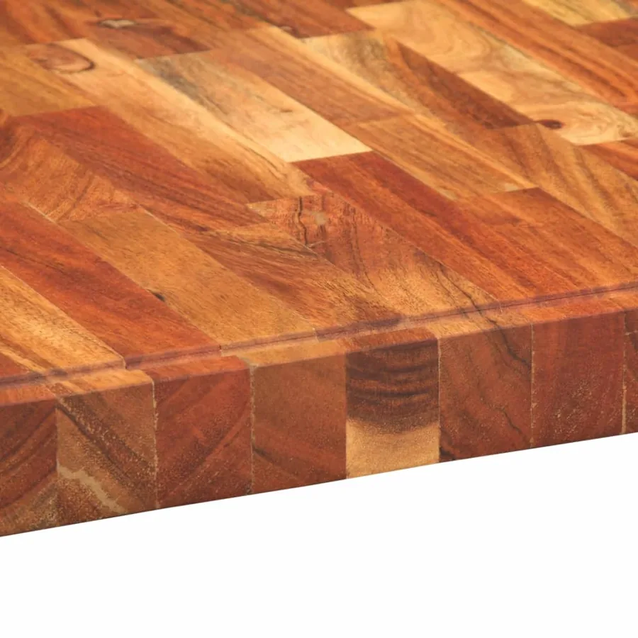 Planche à découper 60x42x4 cm bois d'acacia massif - 9