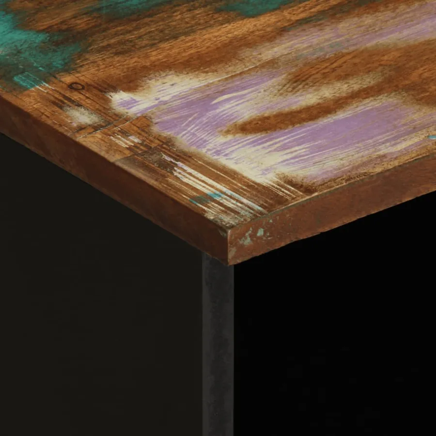 Meuble TV 100x34x46 cm bois d'acacia massif - 9