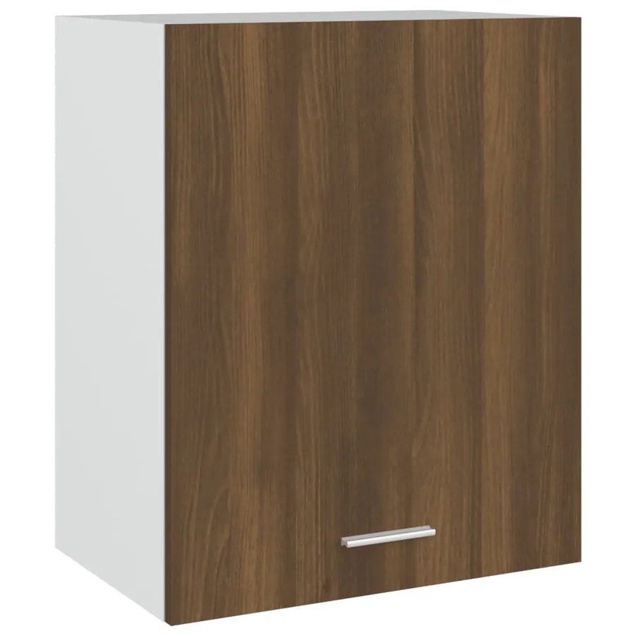 Armoire suspendue "Lyon" Chêne brun 50 x 31 x 60 cm Bois d'ingénierie - 2