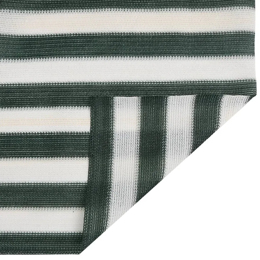 Filet brise-vue vert et blanc 1,8x50 m PEHD 75 g/m² - 4