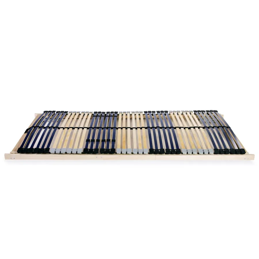 Sommier à lattes sans matelas avec 42 lattes 7 zones 90x200 cm - 2