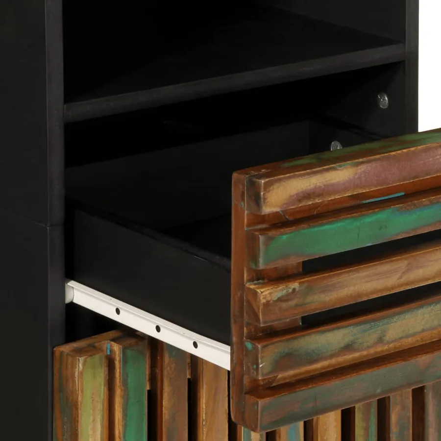 Ensemble de meubles de salle de bain 3 pcs bois massif d'acacia - 10
