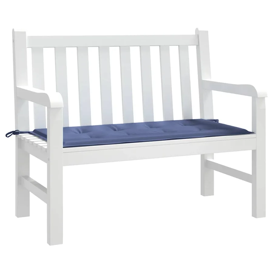 Coussin de banc de jardin bleu marine 100x50x3 cm tissu oxford - 3