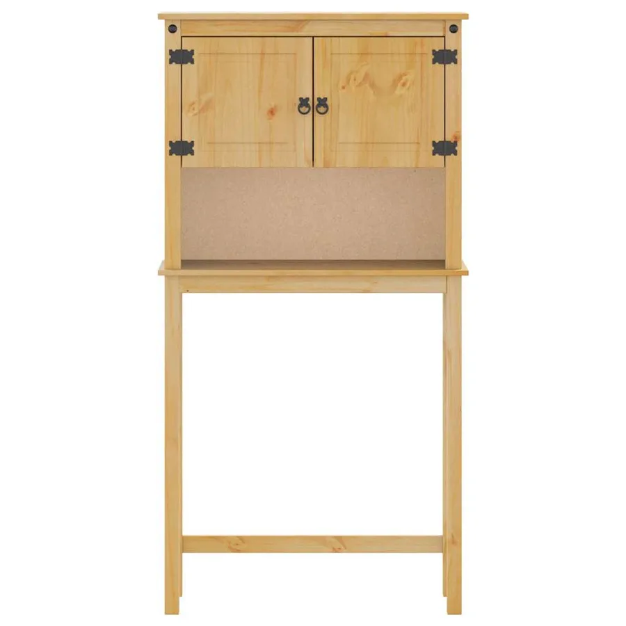 Armoire pour machine à laver salle de bain Corona pin massif - 5