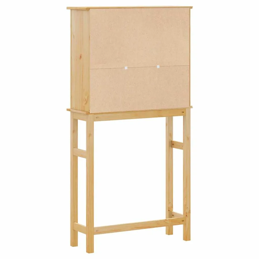 Armoire pour machine à laver salle de bain Corona pin massif - 7