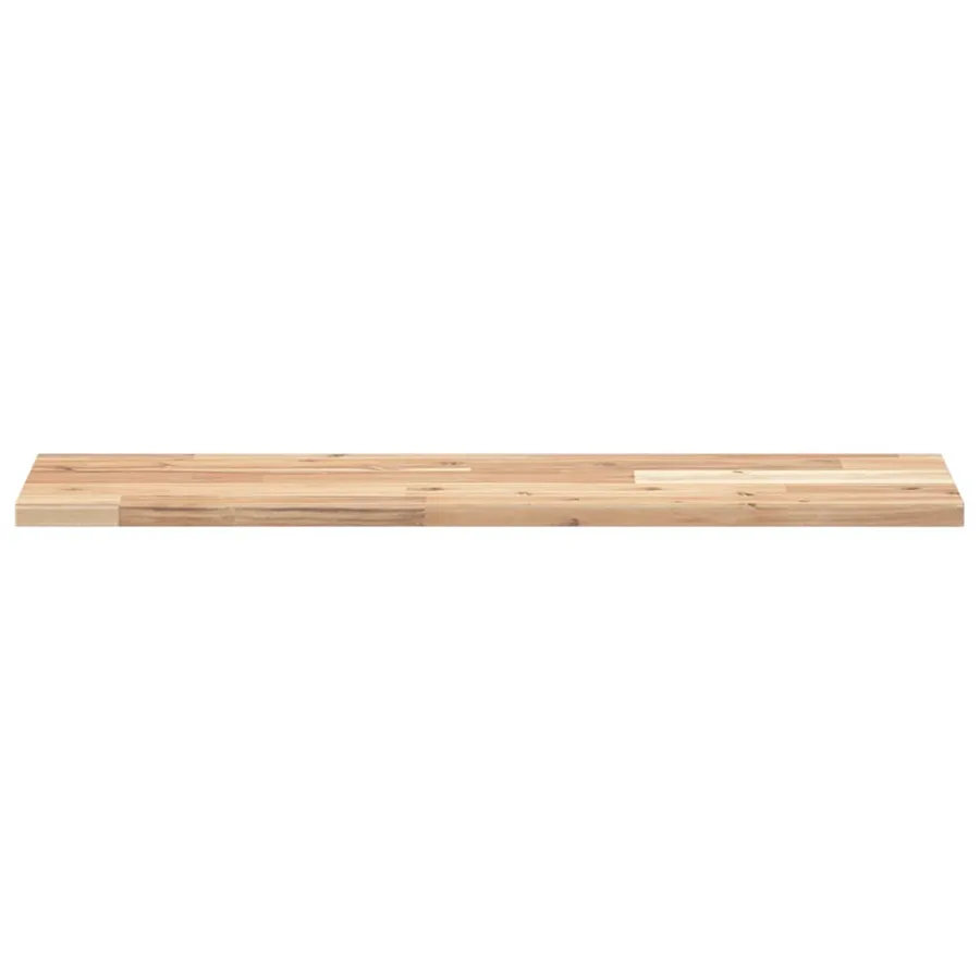 Étagères flottantes 2 pcs 100x20x2 cm acacia massif non traité - 4