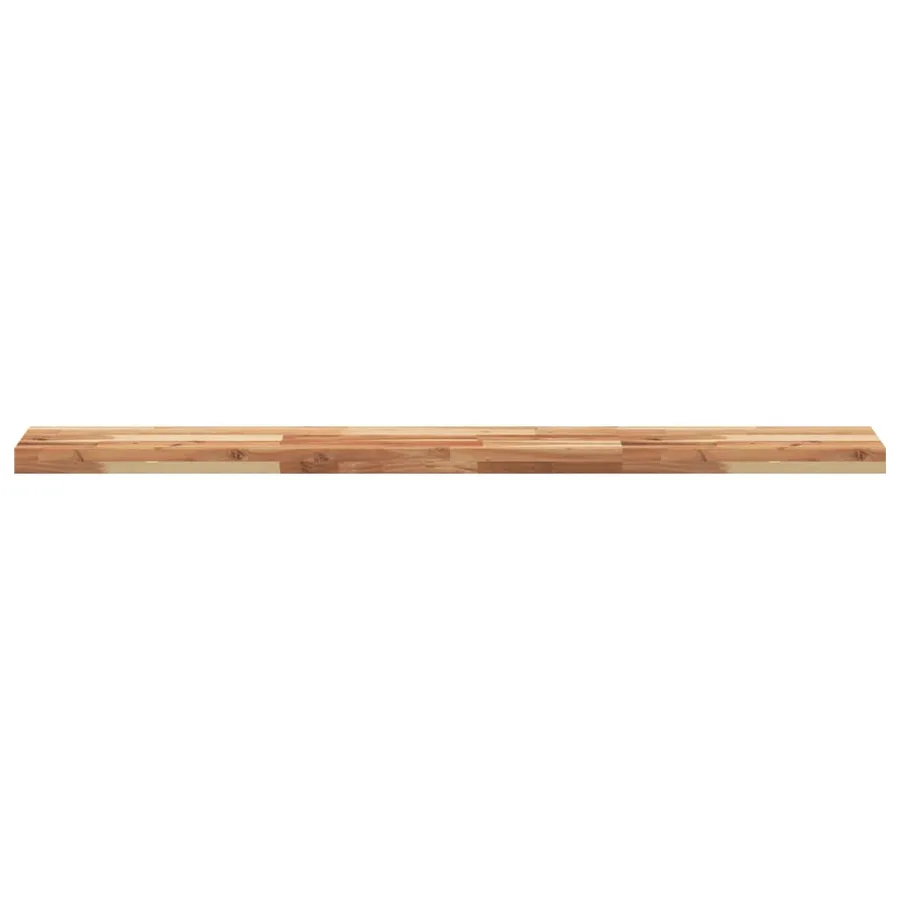 Étagères flottantes 4 pcs 120x20x4 cm acacia massif à l'huile - 4