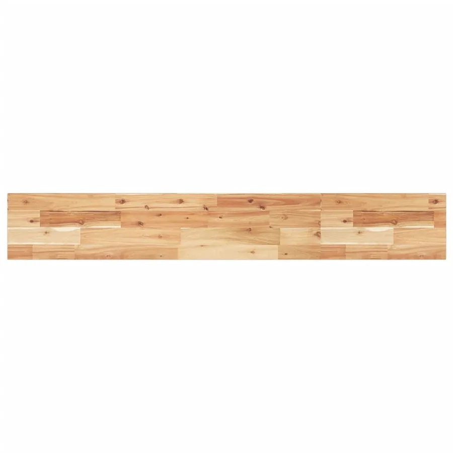 Étagères flottantes 4 pcs 120x20x2 cm acacia massif à l'huile - 7