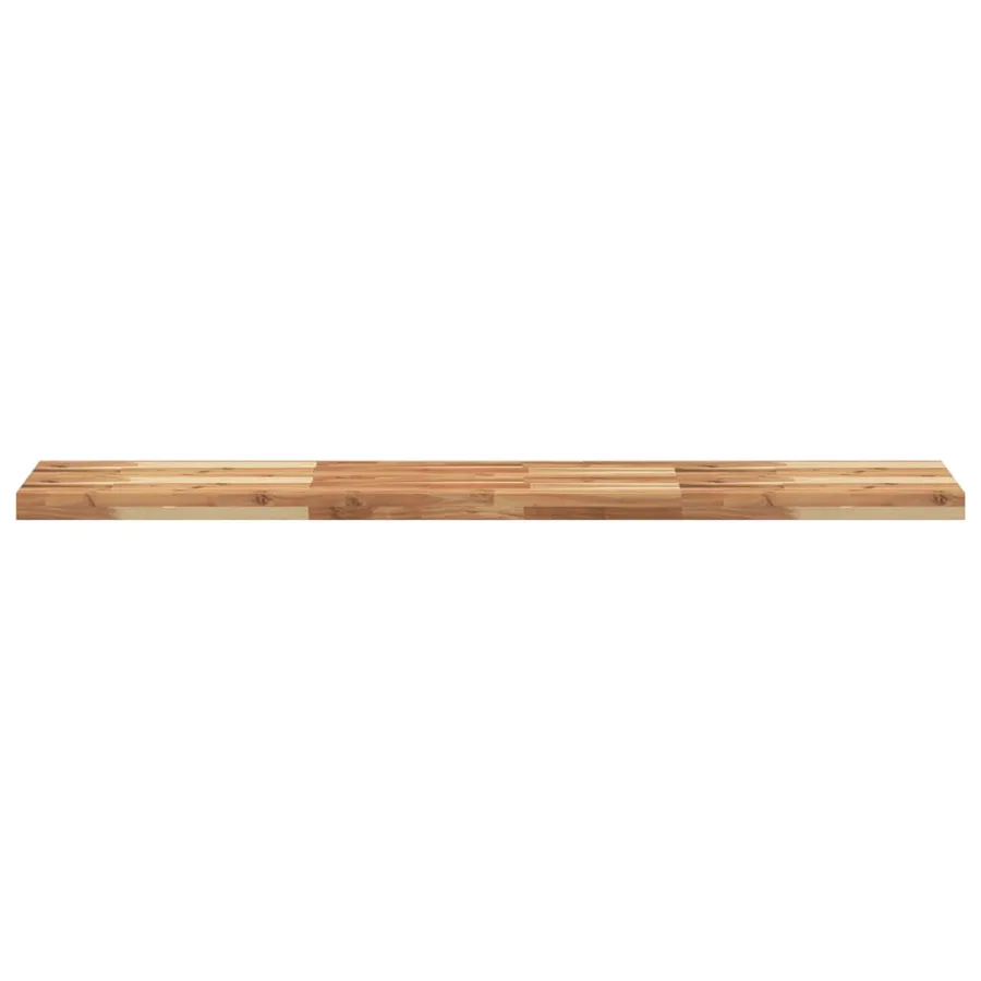 Étagères flottantes 3 pcs 140x30x4 cm acacia massif à l'huile - 4