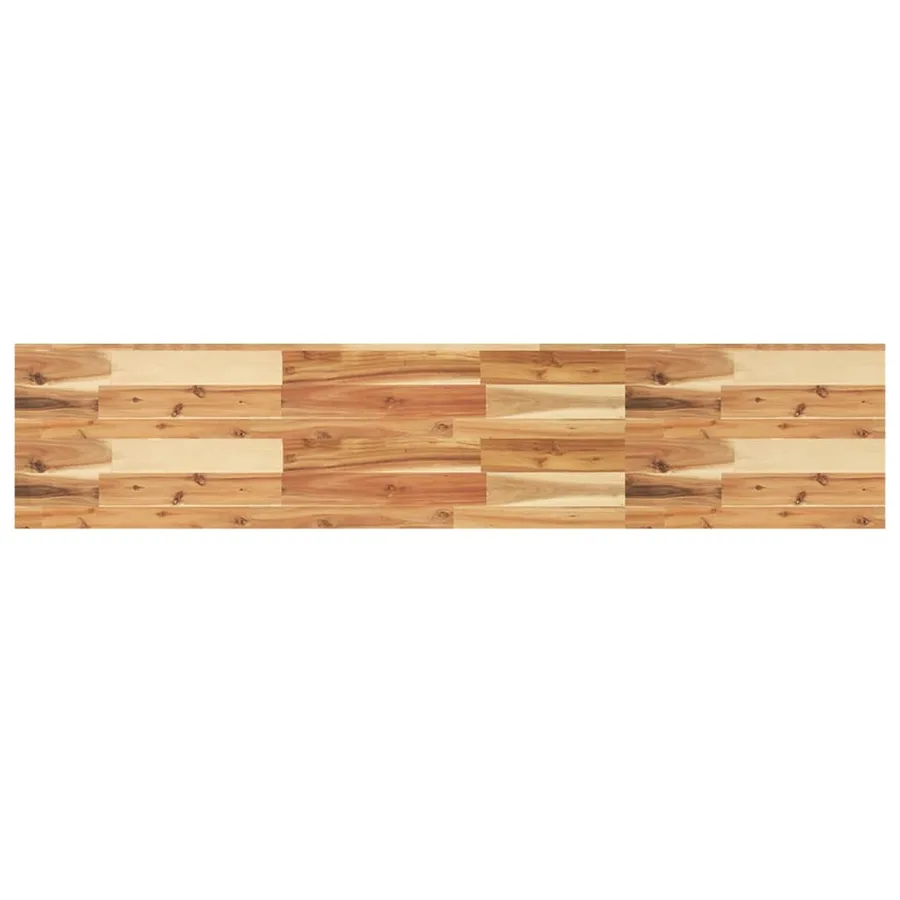 Étagères flottantes 3 pcs 140x30x4 cm acacia massif à l'huile - 7