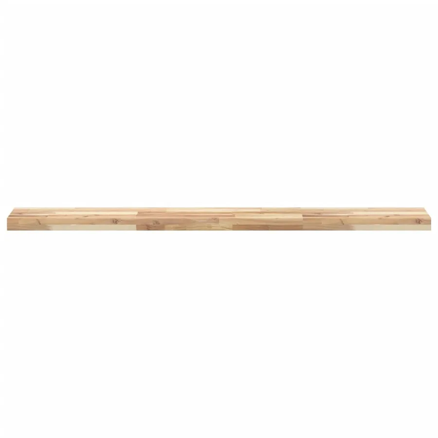 Étagères flottantes 2 pcs 120x20x4 cm acacia massif non traité - 4