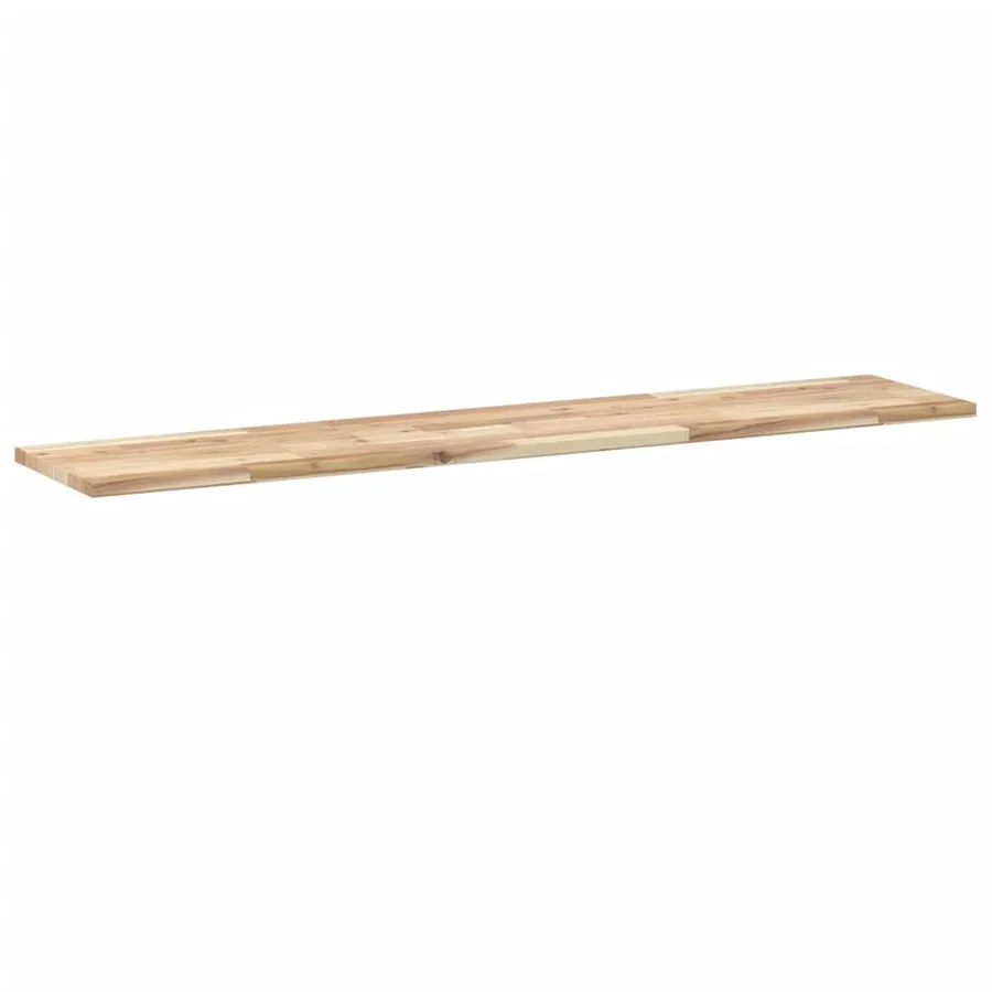 Étagères flottantes 2 pcs 160x30x2 cm acacia massif non traité - 3