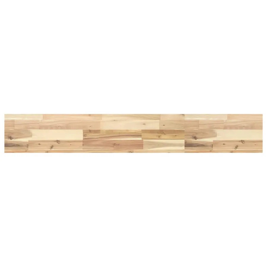 Étagère flottante 160x20x4 cm bois d'acacia massif non traité - 2