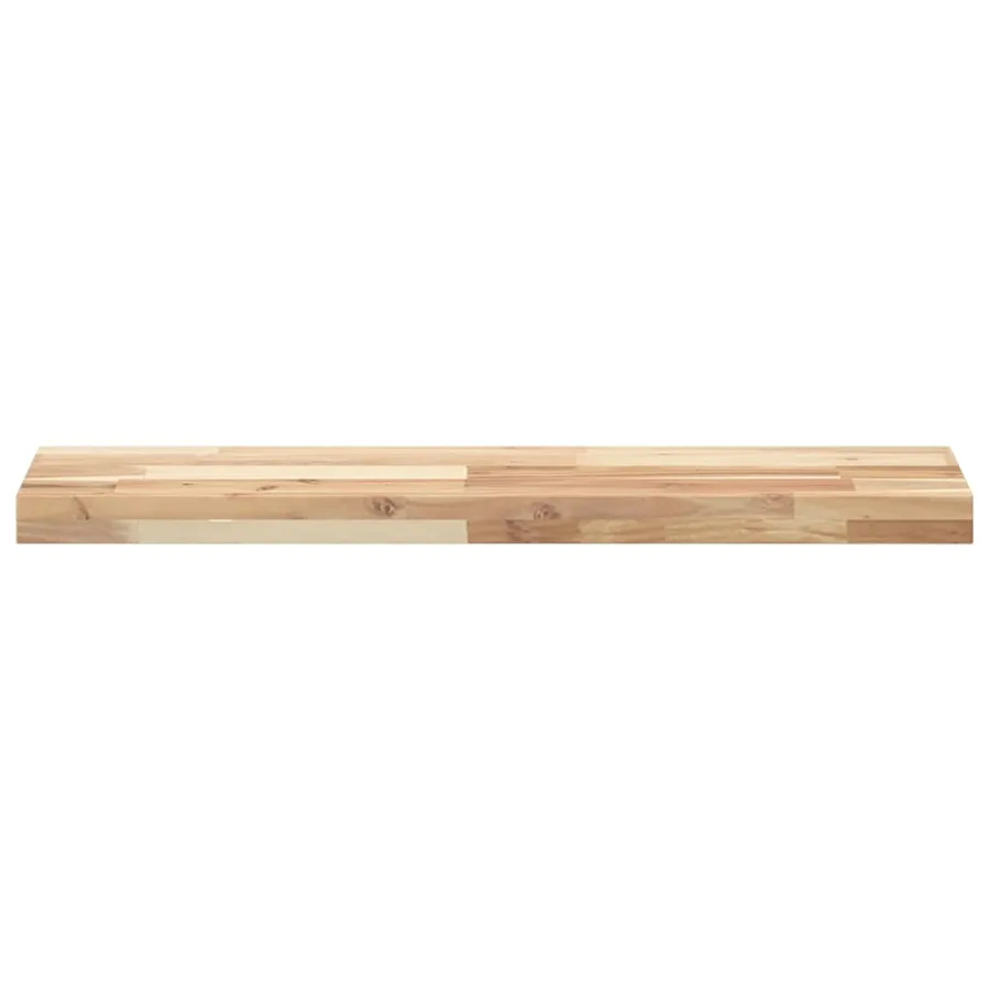 Étagères flottantes 2 pcs 80x20x4 cm acacia massif non traité - 4