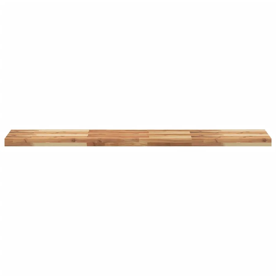 Étagère flottante 160x30x4 cm acacia massif finition à l'huile - 4