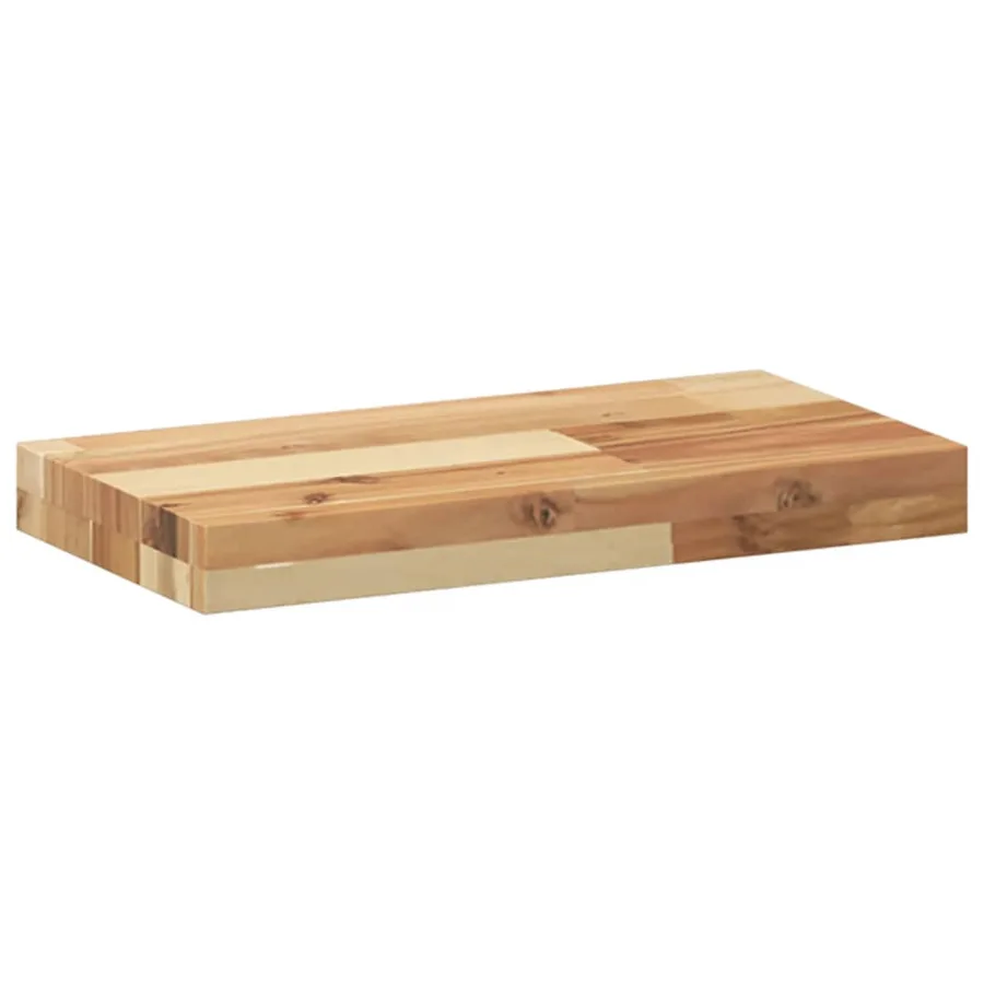 Étagères flottantes 2 pcs 60x20x4 cm acacia massif à l'huile - 6