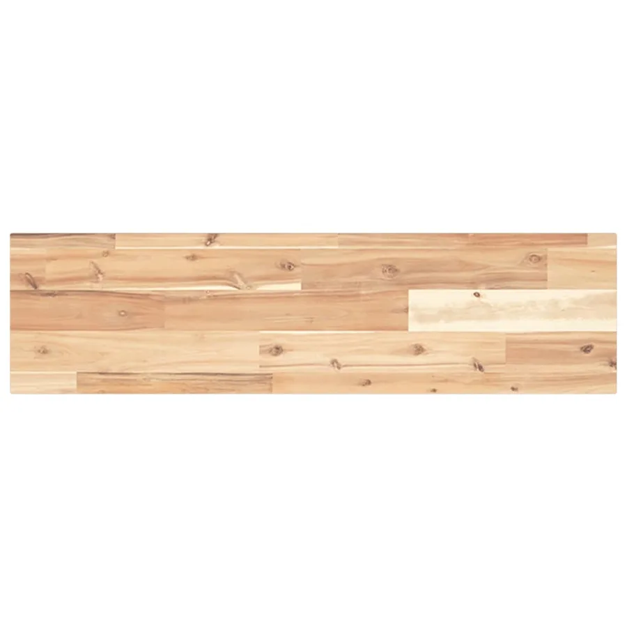 Étagère flottante 80x20x2 cm bois d'acacia massif non traité - 2