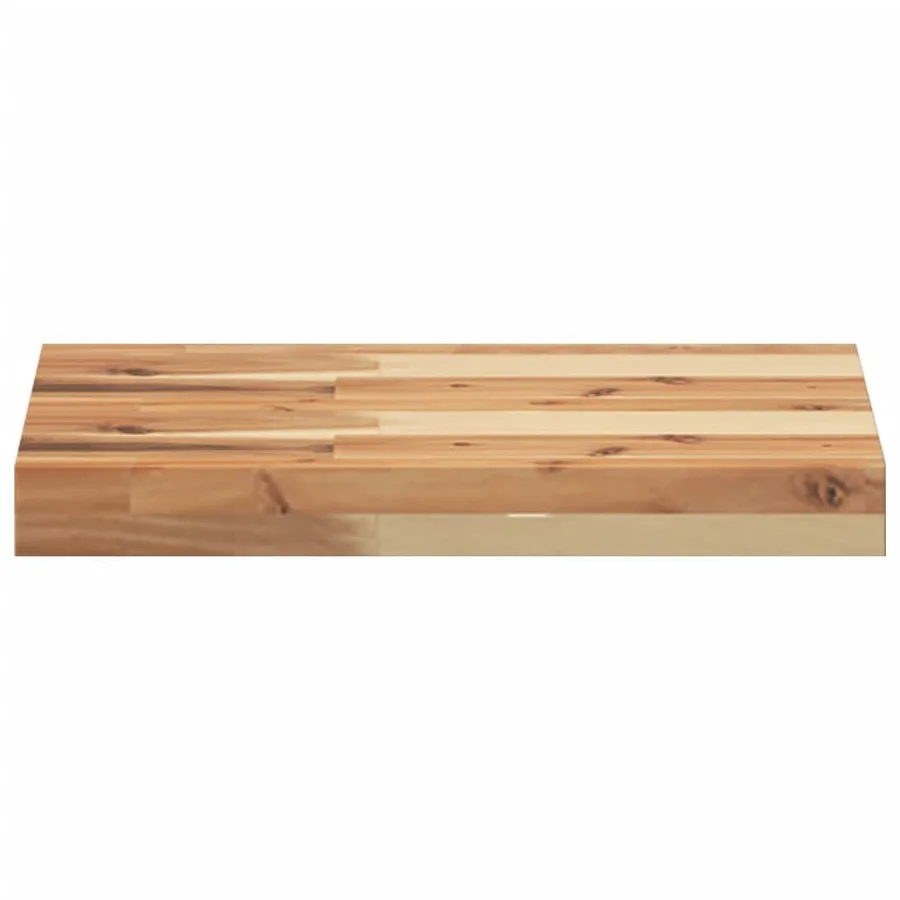 Étagères flottantes 4 pcs 60x30x4 cm acacia massif à l'huile - 4
