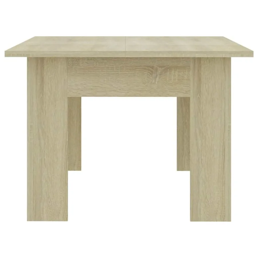 Table basse Chêne sonoma 100x60x42 cm Bois d’ingénierie - 5