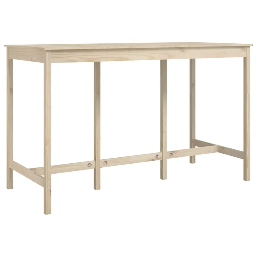 Table de bar 180x80x110 cm Bois massif de pin - 2