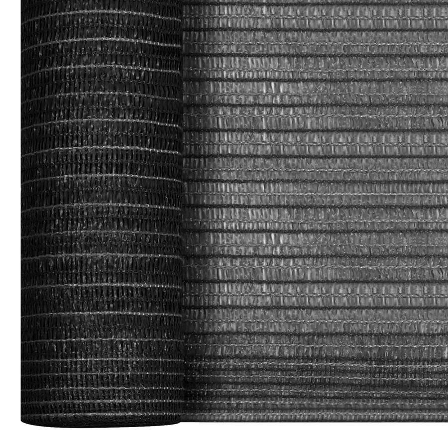 Filet brise-vue Anthracite 1x10 m PEHD 150 g/m² - 2