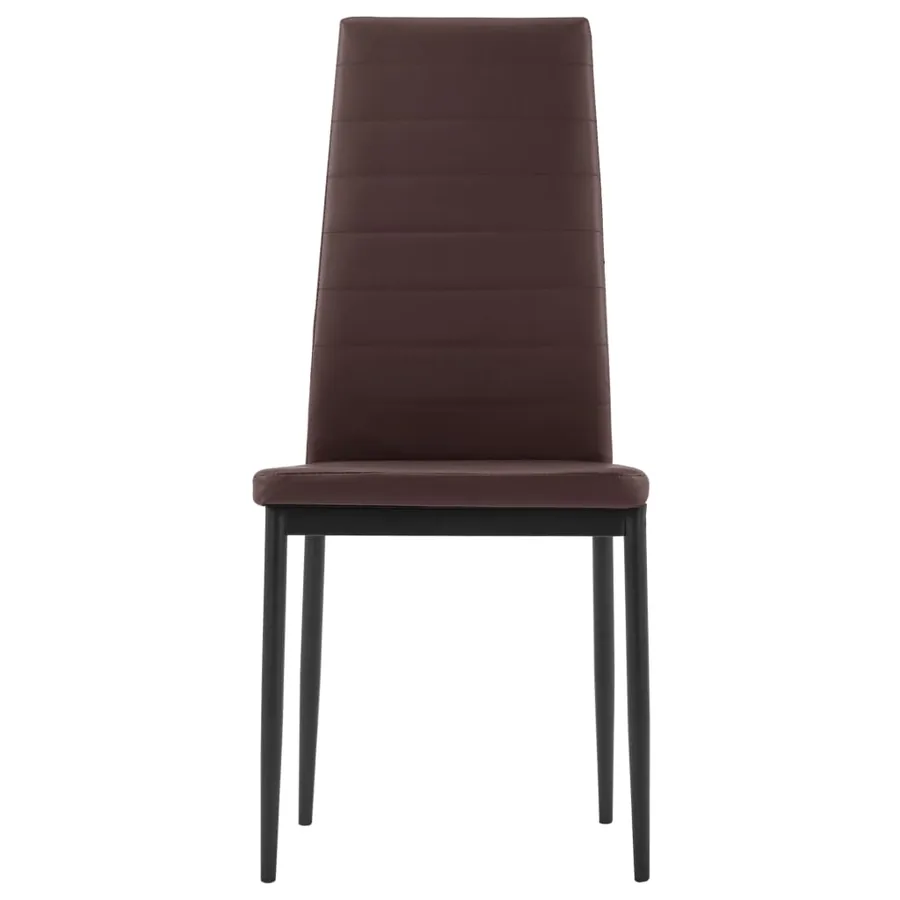 Ensemble de salle à manger 5 pcs Marron - 7