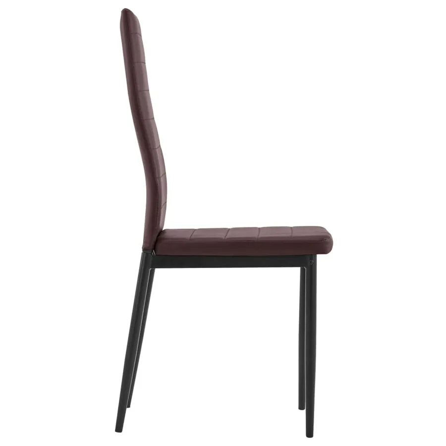 Ensemble de salle à manger 5 pcs Marron - 8