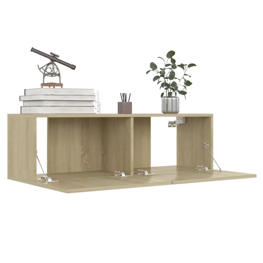 Ensemble de meubles TV 6 pcs Chêne sonoma Bois d'ingénierie - 4