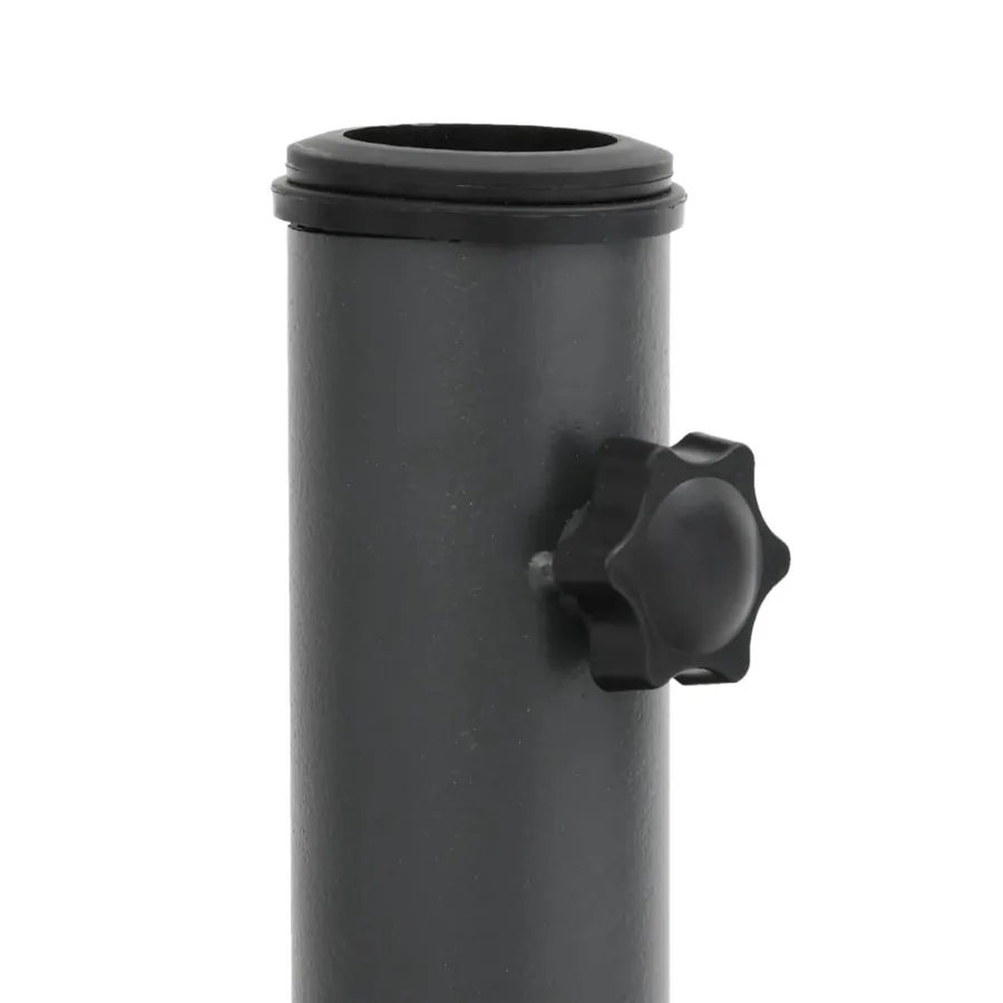 Base de parasol pour mâts Ø32/35/38 mm 25 kg rond - 8