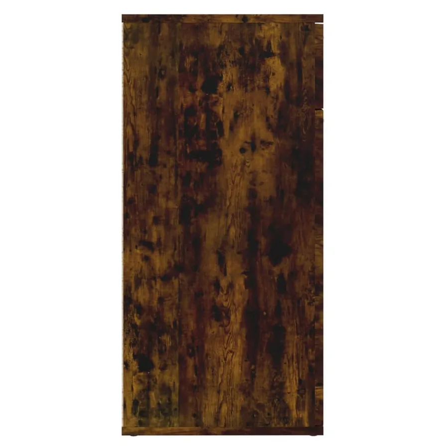 Buffet Chêne fumé 80x36x75 cm Bois d'ingénierie - 4