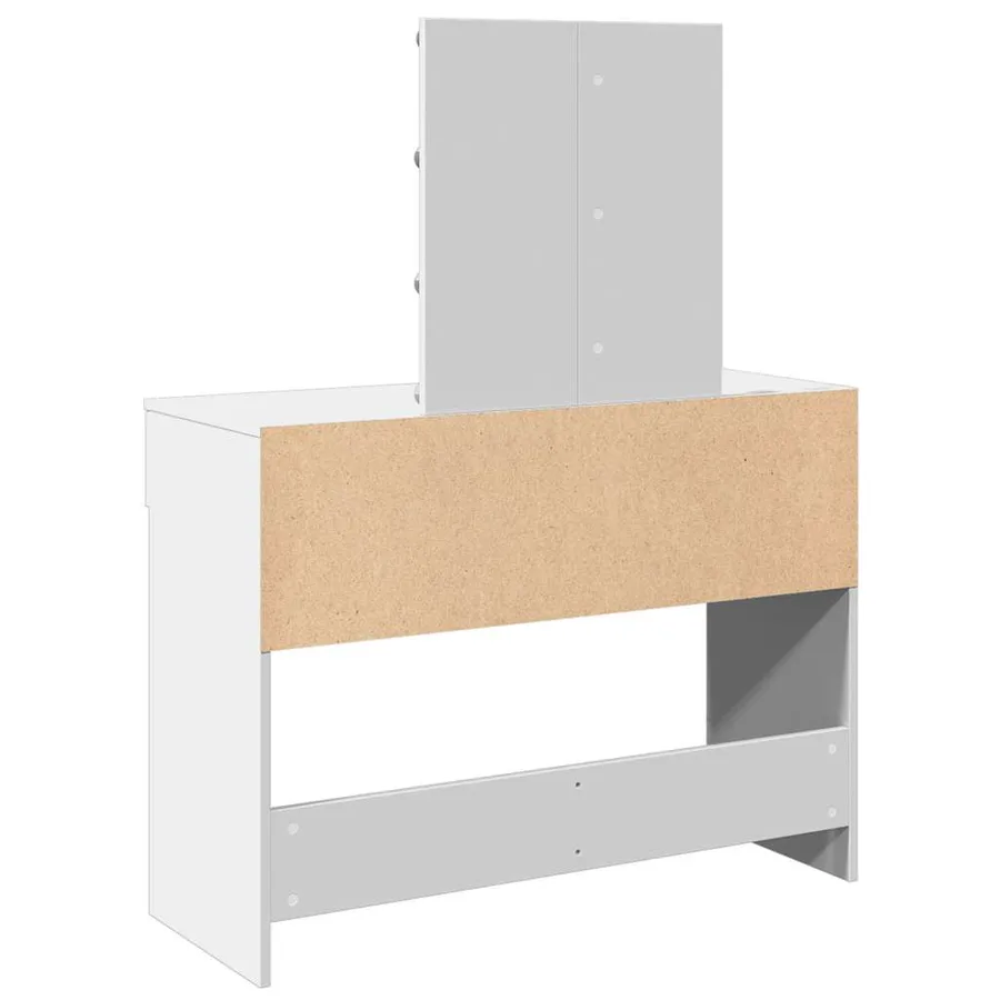Coiffeuse avec LED blanc 100x40x130 cm - 7