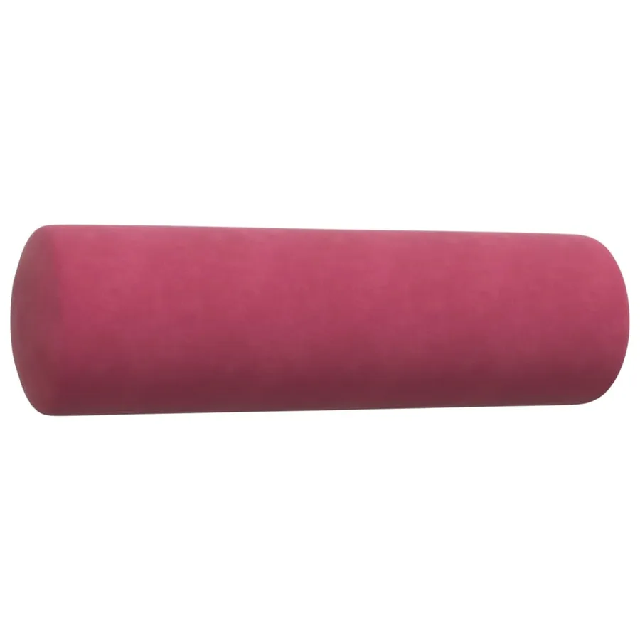 Ensemble de canapés 2 pcs avec coussins et traversins velours - 6