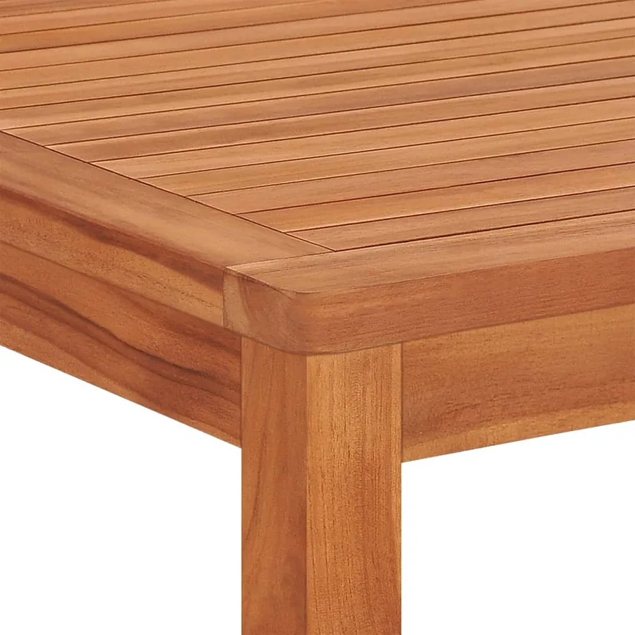 Ensemble à manger de jardin 4 pcs Bois de teck massif - 9