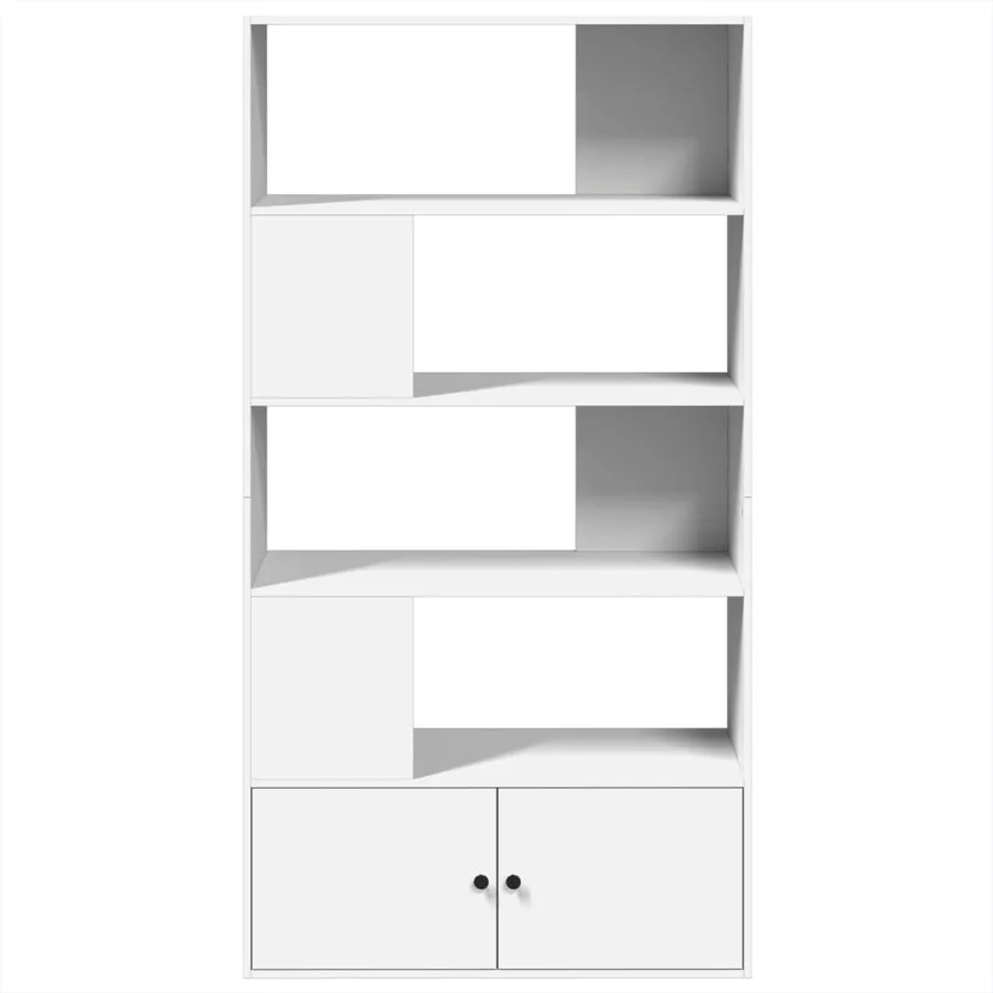 Bibliothèque blanc 100x36x189 cm bois d'ingénierie - 3