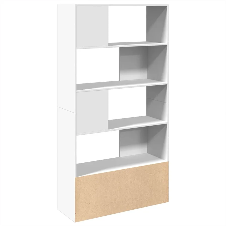 Bibliothèque blanc 100x36x189 cm bois d'ingénierie - 5