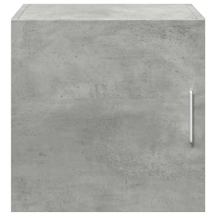 Armoire murale gris béton 40x42,5x40 cm bois d'ingénierie - 4