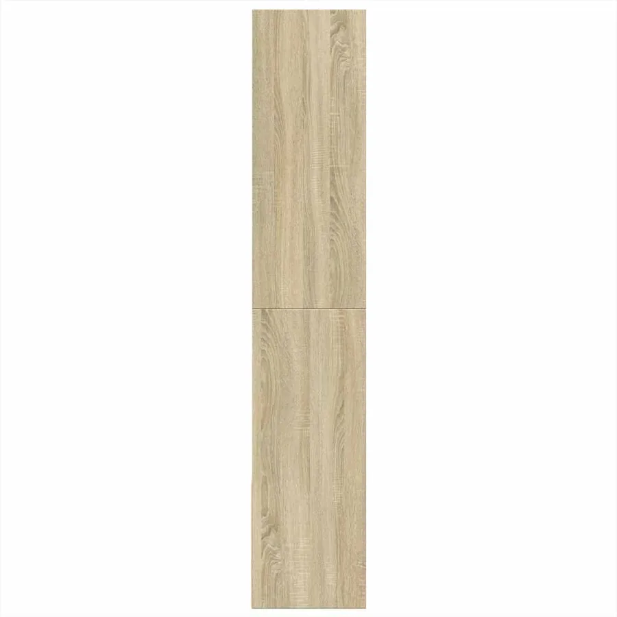 Bibliothèque chêne sonoma 100x36x189 cm bois d'ingénierie - 4