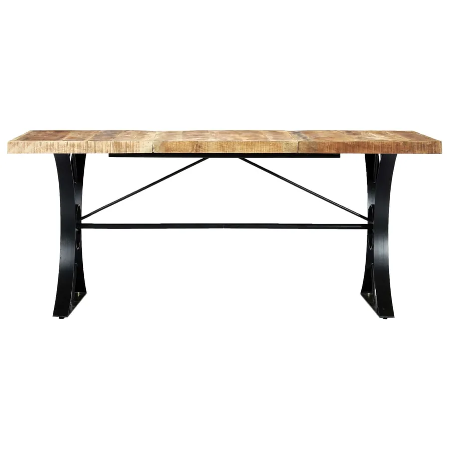 Table à manger 180x90x76 cm Bois de manguier massif - 2