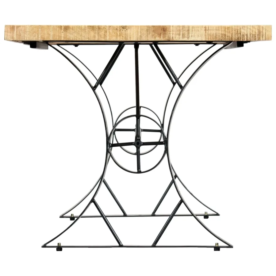 Table à manger 180x90x76 cm Bois de manguier massif - 3