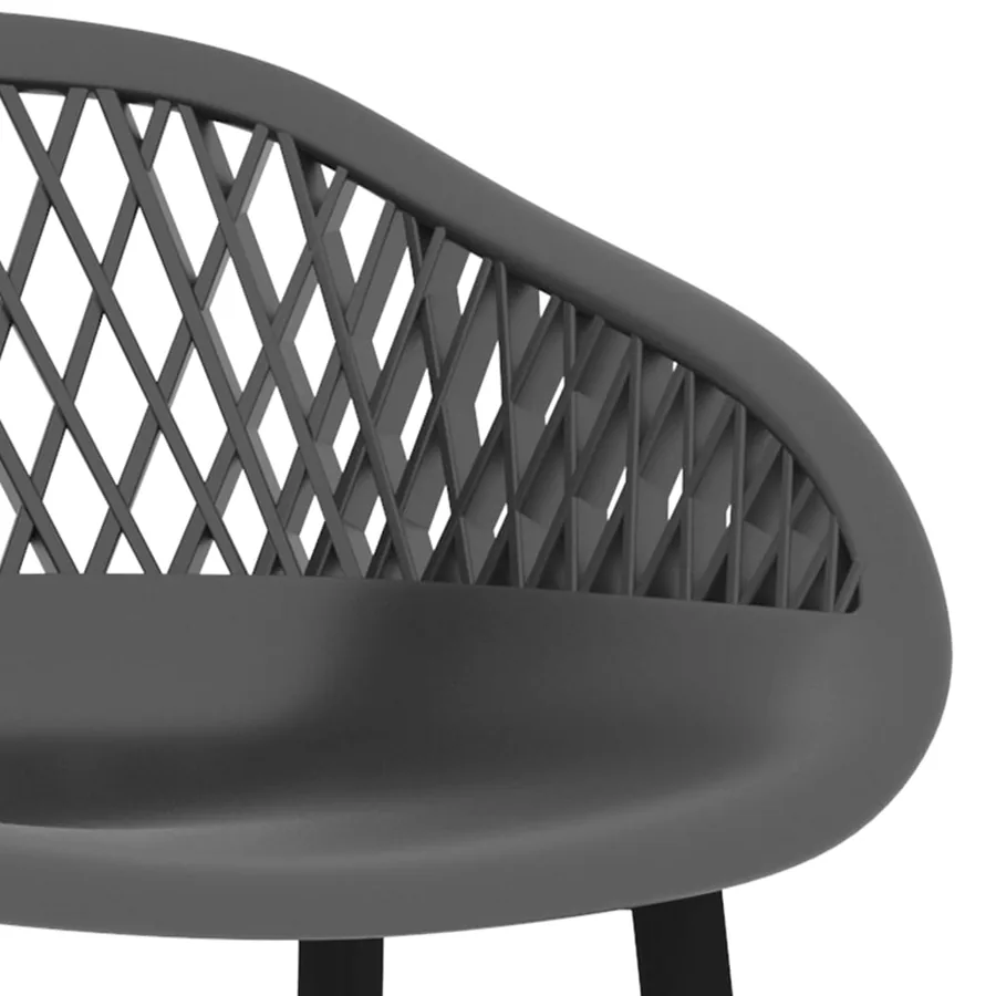 Ensemble de bar 7 pcs Noir et gris - 11