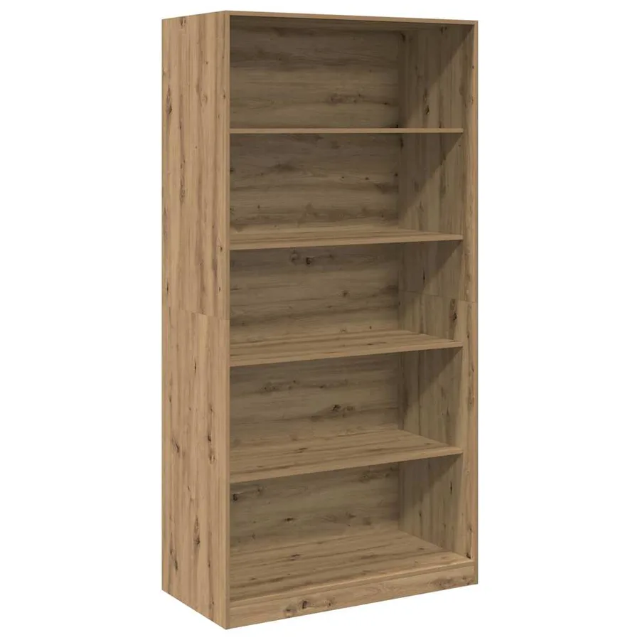 Garde-robe chêne artisanal 100x50x200 cm bois d'ingénierie - 2