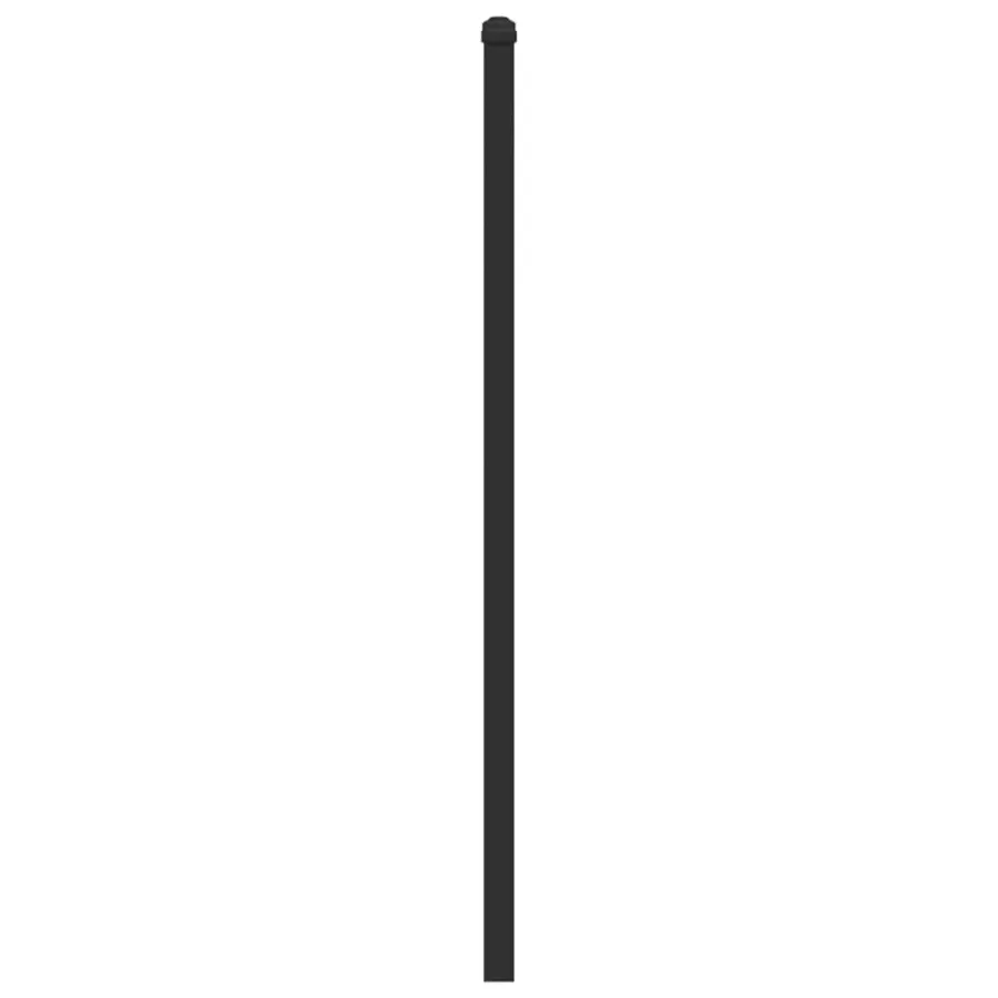 Tête de lit de remplacement chêne fumé 140 cm bois d'ingénierie et acier - 4