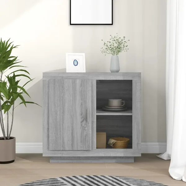 Buffet Sonoma gris 80x40x75 cm