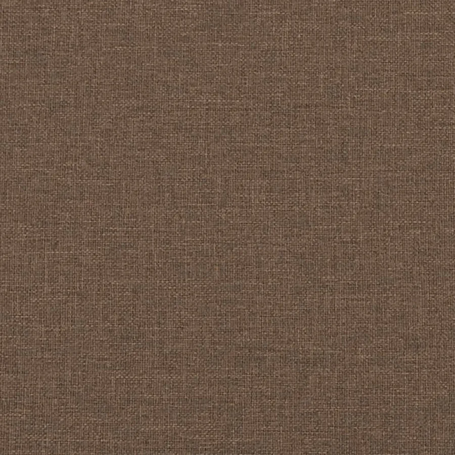 Ensemble de canapés 3 pcs avec coussins marron tissu - 9
